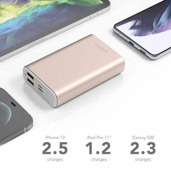 Powerbank Evergreen 10 000 mAh Roseguld