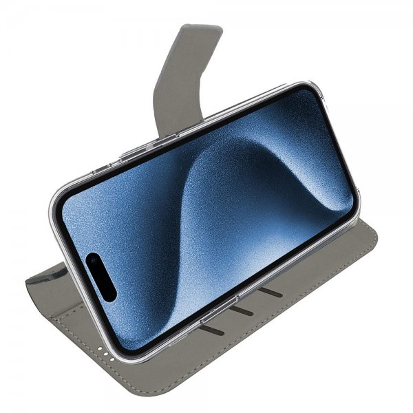 iPhone 17 Pro Fodral Wally Wallet Case Svart