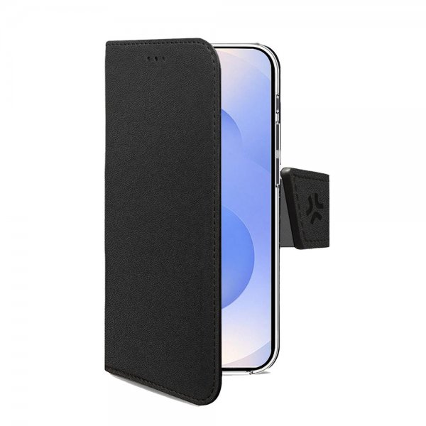 Samsung Galaxy S25 FE Fodral Wally Wallet Case Svart
