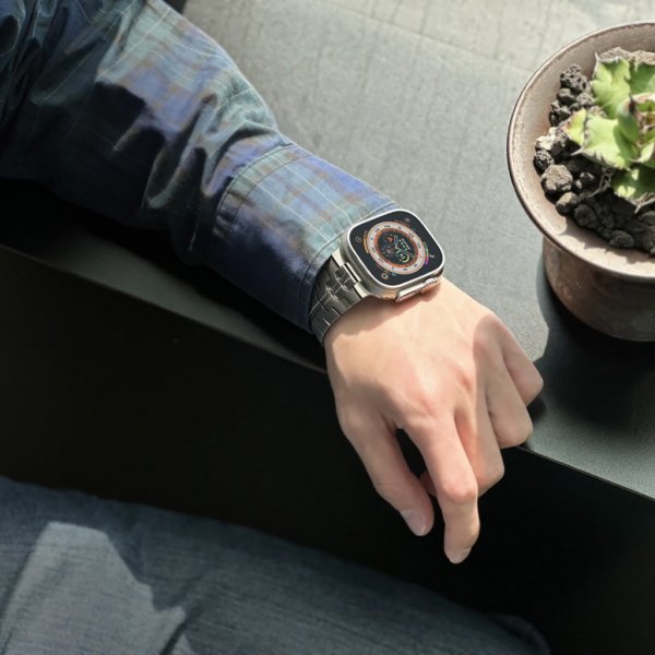 Apple Watch Ultra 1/2 49mm Armband Titanium