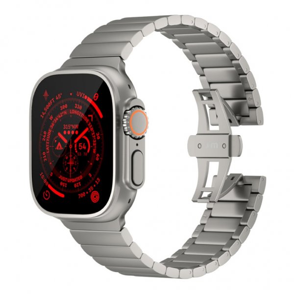 Apple Watch Ultra 1/2 49mm Armband Titanium DLC