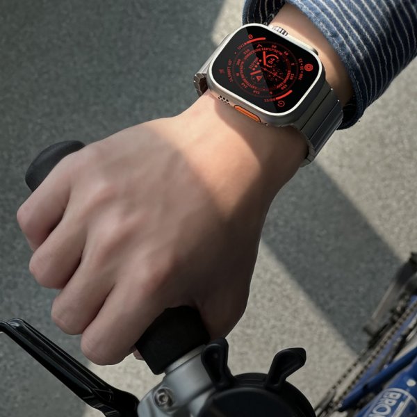 Apple Watch Ultra 1/2 49mm Armband Titanium DLC