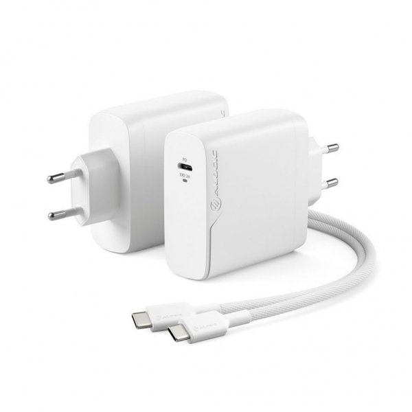 Rapid Power 100W GaN laddare ink. 2m USB-C laddkabel
