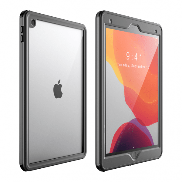 iPad 10.2 (gen 7/8/9) Skal Rugged Splashproof Case Svart