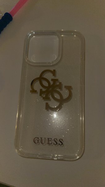 iPhone 14 Pro Skal Full Glitter Transparent
