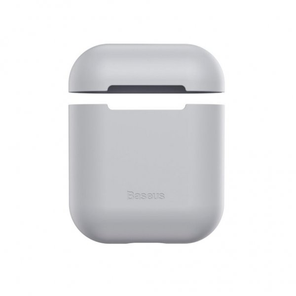 AirPods 1/2 Skal Silikon Grå