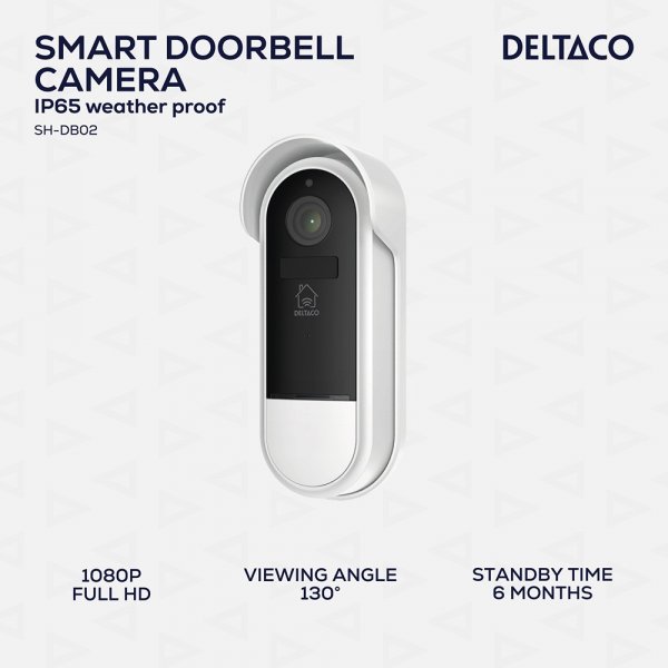 WiFi Dörrklocka med Kamera IP65