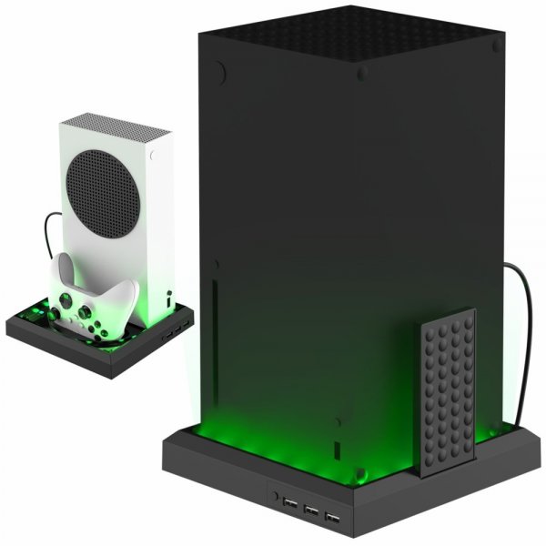 Xbox Series S/X Ställ med LED DSX-810 RGB