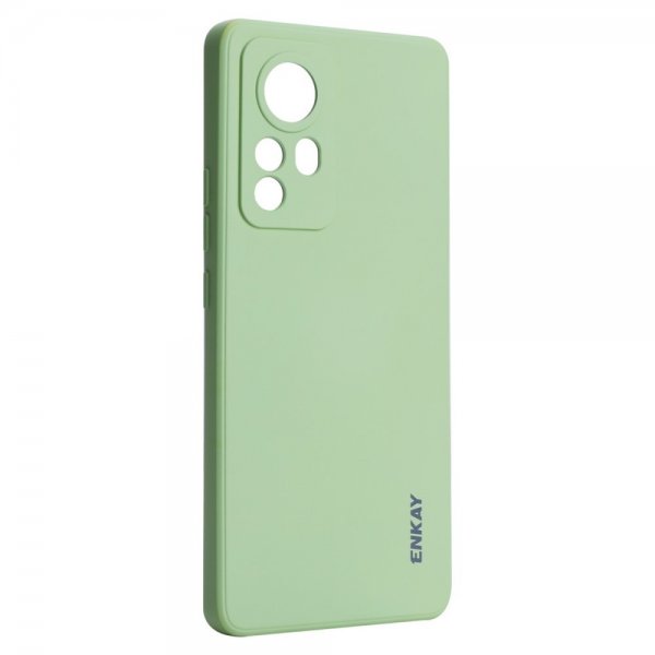 Xiaomi 12 Pro Cover Silikoni Lysegrønn