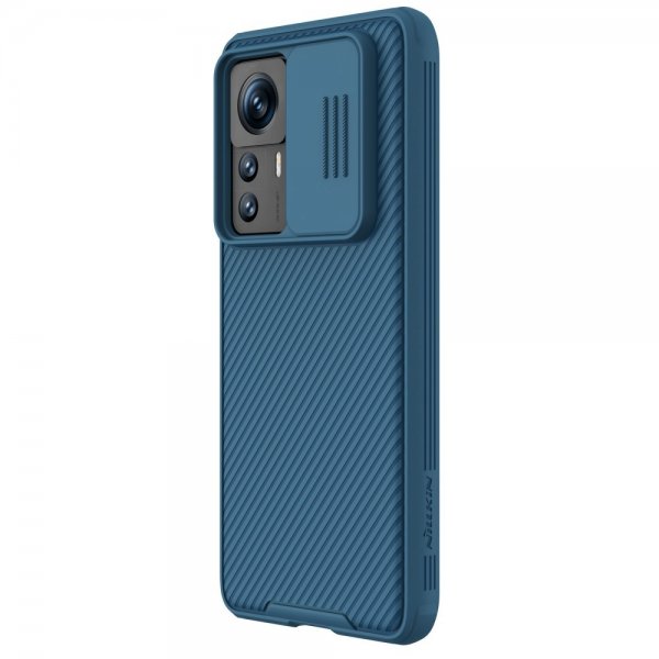 Xiaomi 12T/12T Pro Skal CamShield Blå