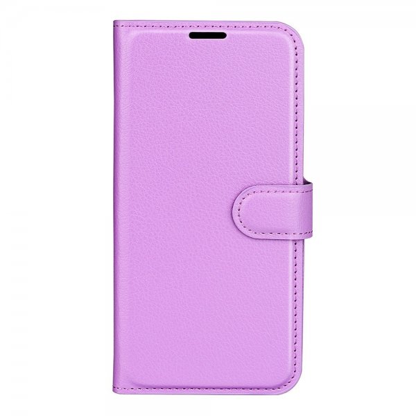 Xiaomi 13 Fodral Litchi Lila