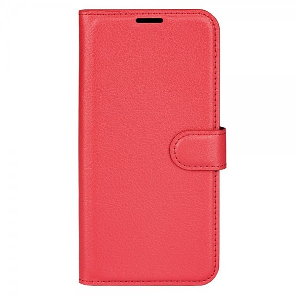 Xiaomi 13 Fodral Litchi Röd