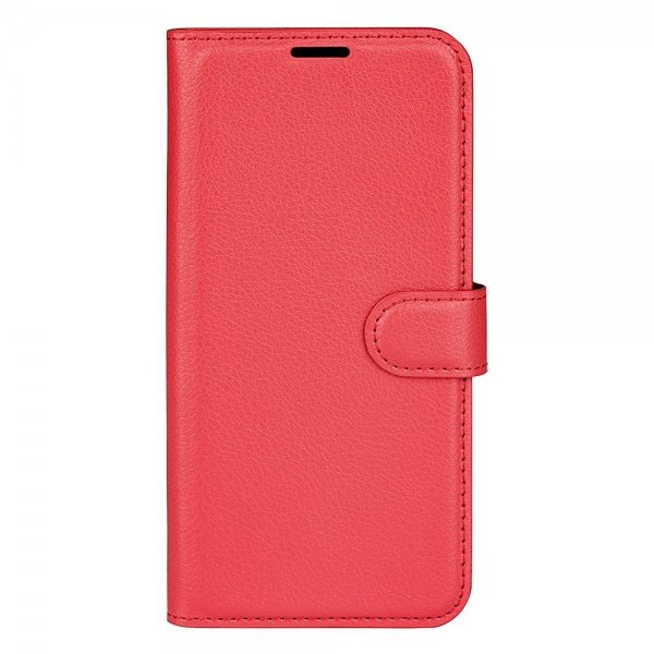 Xiaomi 13 Pro Fodral Litchi Röd
