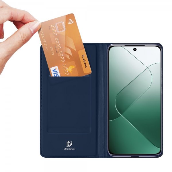 Xiaomi 14 Fodral Skin Pro Series Blå