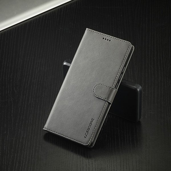 Xiaomi 14T Fodral med Kortfack Stativfunktion Grå