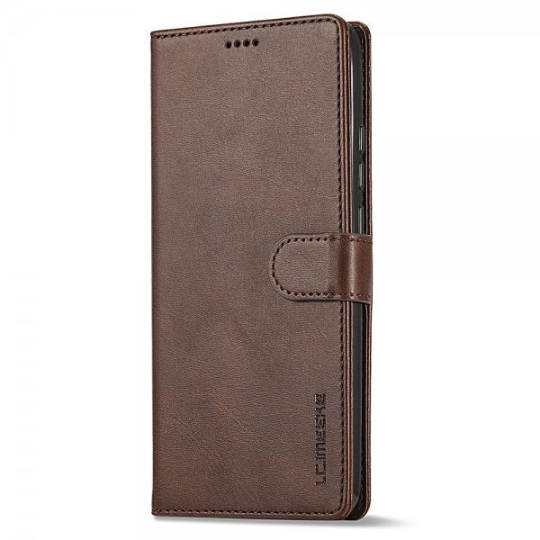 Xiaomi 14T Fodral med Kortfack Stativfunktion Mörkbrun