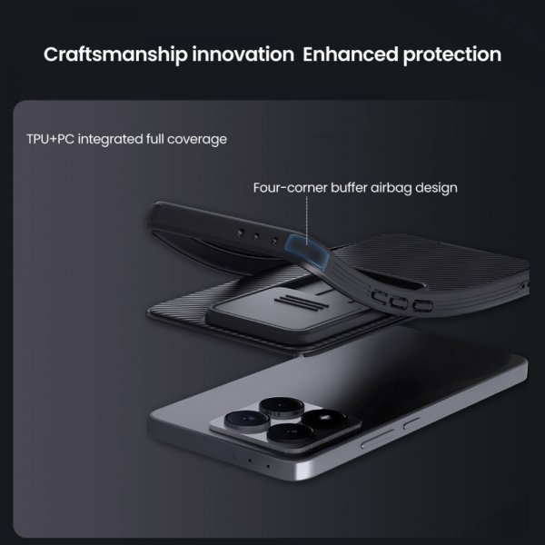 Xiaomi 14T Skal CamShield Pro Svart