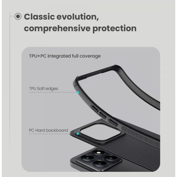 Xiaomi 14T Skal Super Frosted Shield Pro MagSafe Svart