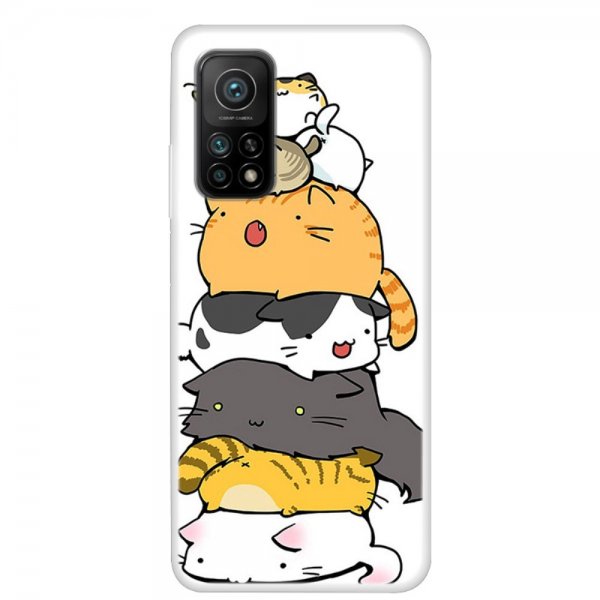 Xiaomi Mi 10T/10T Pro Skal Motiv Katter