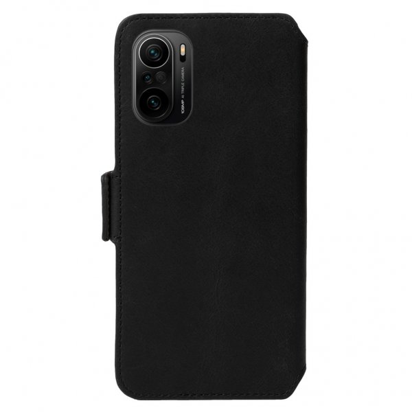 Xiaomi Mi 11i Fodral Leather PhoneWallet Svart
