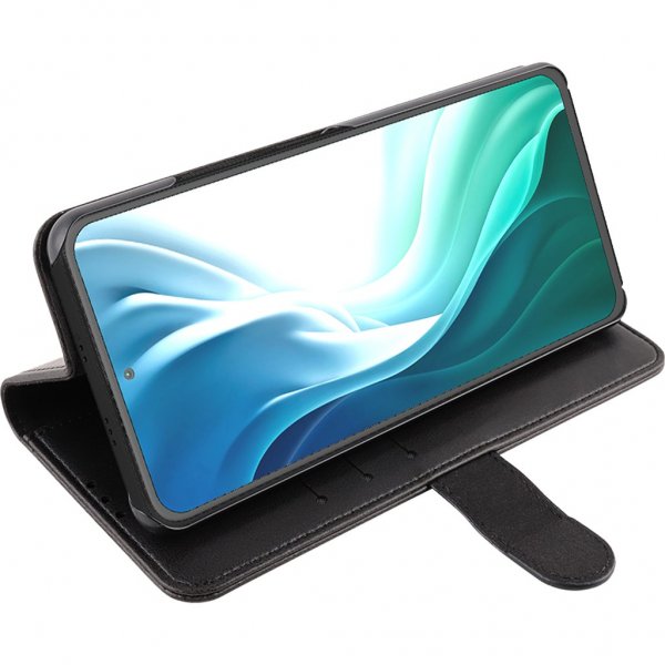 Xiaomi Mi 11i Fodral PhoneWallet Svart