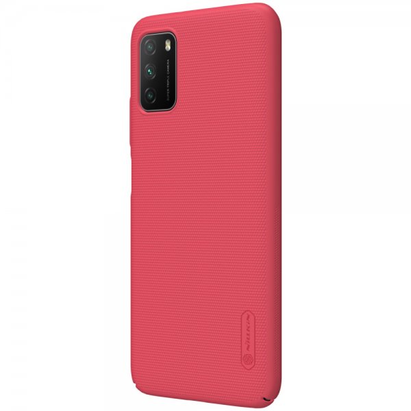 Xiaomi Poco M3 Skal Frosted Shield Röd