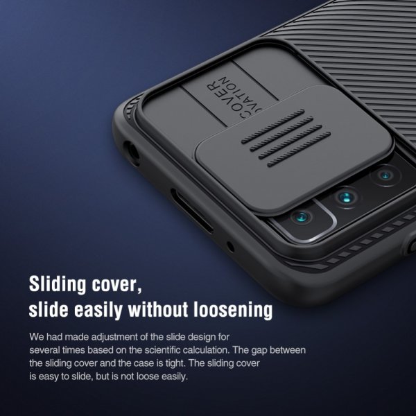 Xiaomi Redmi 10 Skal CamShield Blå