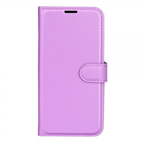 Xiaomi Redmi 12C Fodral Litchi Lila