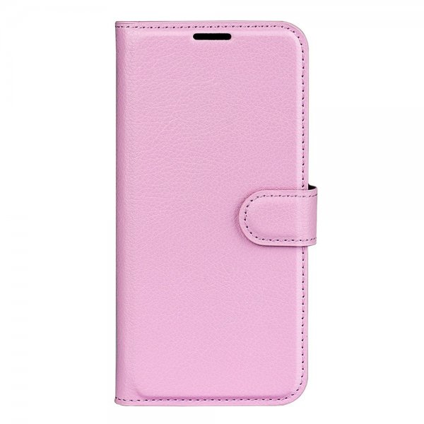 Xiaomi Redmi 12C Fodral Litchi Rosa