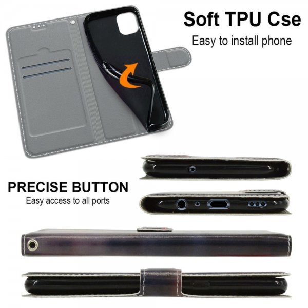 Xiaomi Redmi 12C Fodral Motiv Brinnande Ros