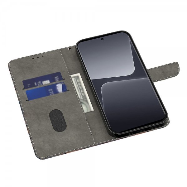 Xiaomi Redmi 12C Fodral Motiv Fjärilar och Blommor