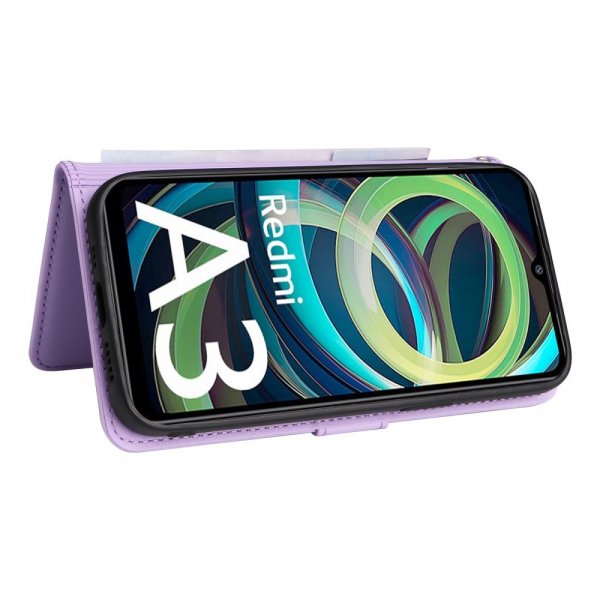 Xiaomi Redmi A3 Fodral med Löstagbart Skal 005 Lila