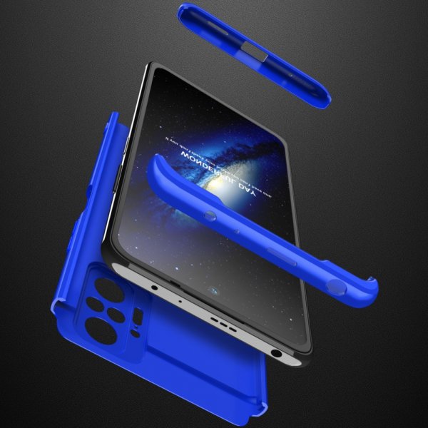 Xiaomi Redmi Note 10 Pro Skal Tredelat Blå