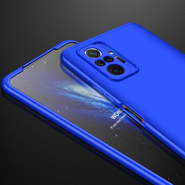Xiaomi Redmi Note 10 Pro Skal Tredelat Blå
