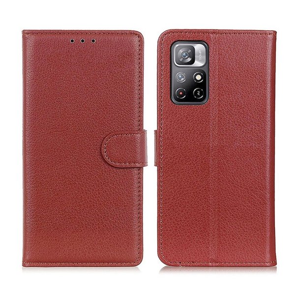 Xiaomi Redmi Note 11 Fodral med Stativ Brun