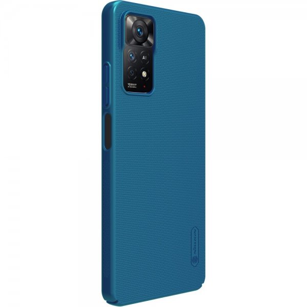 Xiaomi Redmi Note 11 Pro Skal Frosted Shield Blå