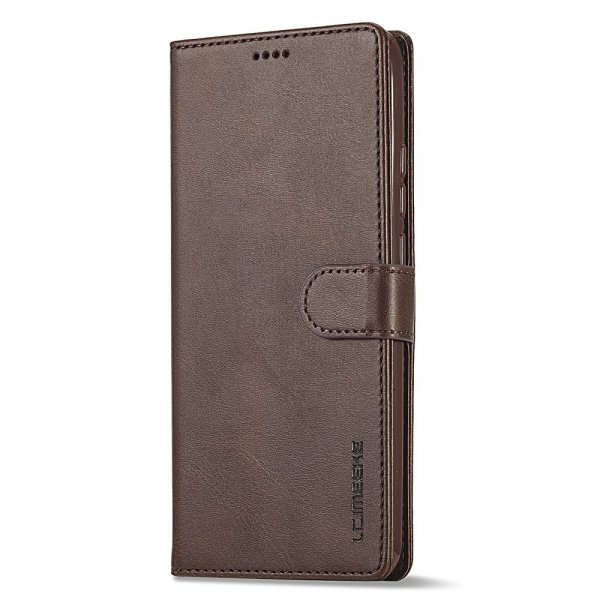 Xiaomi Redmi Note 13 5G Fodral med Kortfack Stativfunktion Brun