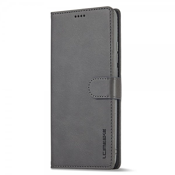 Xiaomi Redmi Note 13 5G Fodral med Kortfack Stativfunktion Grå