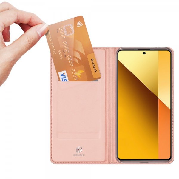 Xiaomi Redmi Note 13 5G Fodral Skin Pro Series Rosa