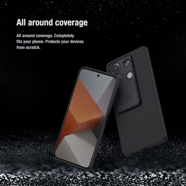 Xiaomi Redmi Note 13 5G Skal CamShield Blå