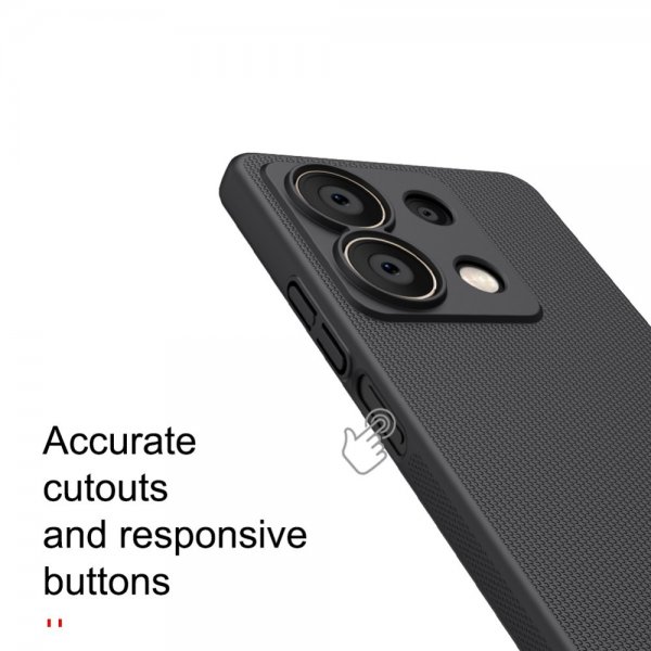 Xiaomi Redmi Note 13 5G Skal Super Frosted Shield Vit