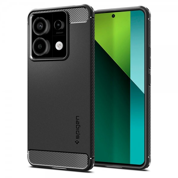 Xiaomi Redmi Note 13 Pro 5G Skal Rugged Armor Matte Black