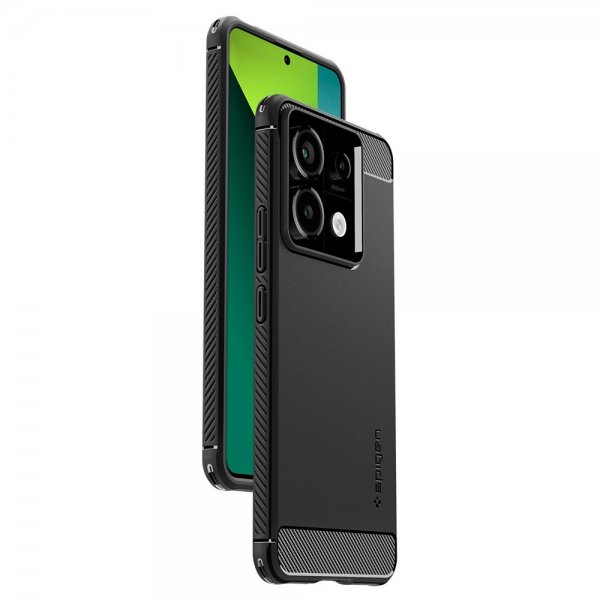 Xiaomi Redmi Note 13 Pro 5G Skal Rugged Armor Matte Black