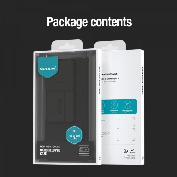 Xiaomi Redmi Note 13 Pro 5G Skal CamShield Pro Svart