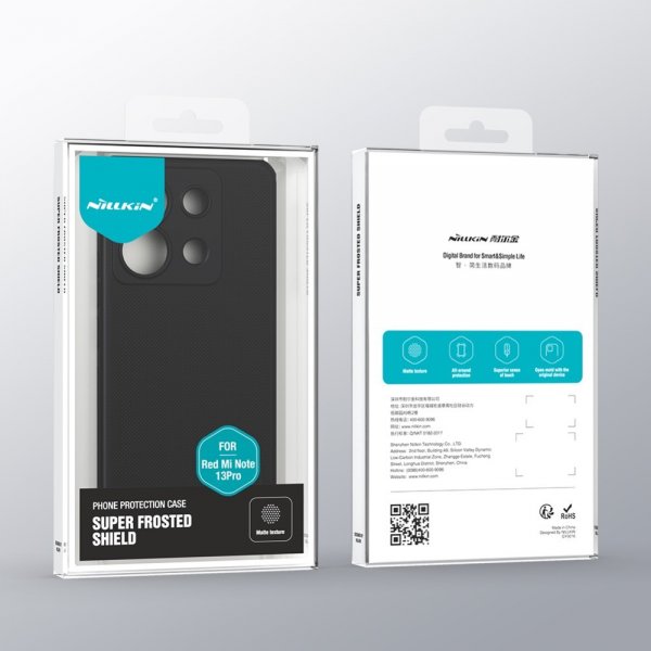 Xiaomi Redmi Note 13 Pro 5G Skal Super Frosted Shield Pro Röd