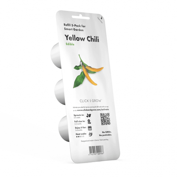 Smart Garden Refill 3-pack - Gul Chilipeppar
