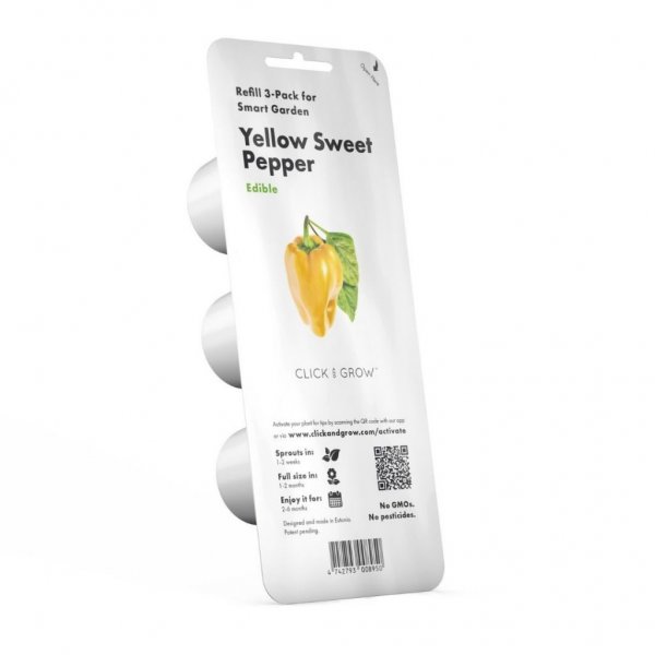 Smart Garden Refill 3-pack - Gul paprika