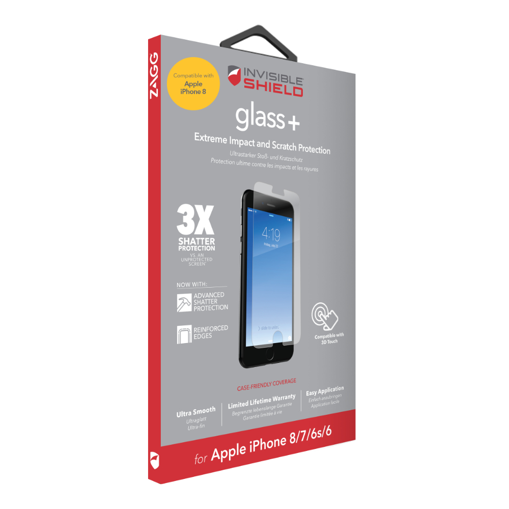 ZAGG InvisibleShield HDX – Pellicola Protettiva Per IPhone 6 Plus – Chiarezza HD E Autorigenerante - 3
